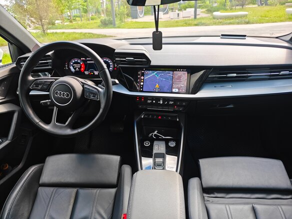 2023 Audi A3 40 TFSI IV (8Y), белый, 3490000 рублей - вид 8