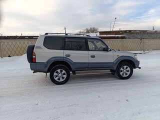 1997 Toyota Land Cruiser Prado 90 Series, серебристый, 1350000 рублей, вид 5