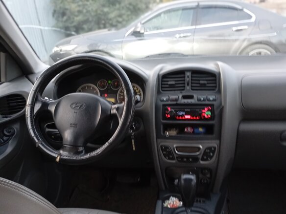 2008 Hyundai Santa Fe Classic Classic, чёрный, 650000 рублей - вид 10