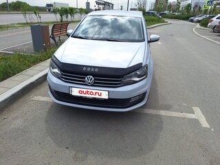 2018 Volkswagen Polo V Рестайлинг, белый, 1150000 рублей, вид 2