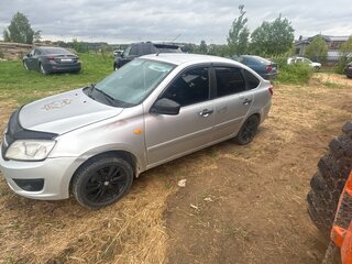 2015 Lada (ВАЗ) Granta I, серебристый, 400000 рублей, вид 3