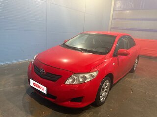 2007 Toyota Corolla AMT X (E140, E150), красный, 590000 рублей, вид 1