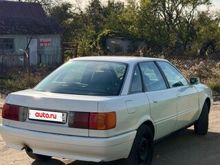 1990 Audi 90 II (B3), белый, 160000 рублей, вид 4