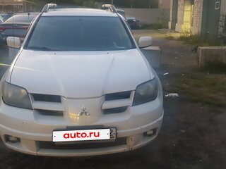 2002 Mitsubishi Outlander I, белый, 380000 рублей, вид 1