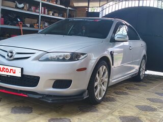 2007 Mazda 6 I (GG) Рестайлинг, серебристый, 700000 рублей, вид 4