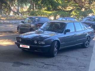 1991 BMW 7 серии 735i II (E32), чёрный, 360000 рублей, вид 1