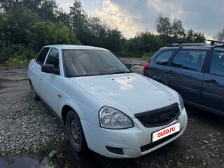 2008 Lada (ВАЗ) Priora I, белый, 220000 рублей, вид 2