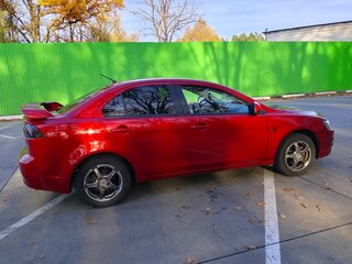 2008 Mitsubishi Lancer X, красный, 557000 рублей, вид 4