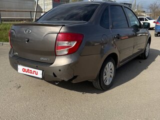 2014 Lada (ВАЗ) Granta I, коричневый, 415000 рублей, вид 5