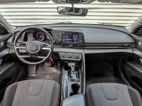 2022 Hyundai Elantra VII (CN7), белый, 1835000 рублей - вид 12