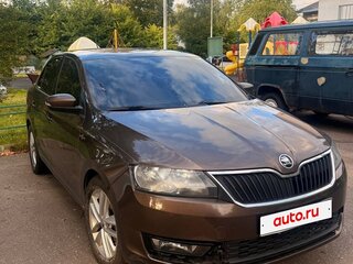 2019 Skoda Rapid I Рестайлинг, коричневый, 1150000 рублей, вид 2