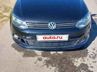 2012 Volkswagen Polo V, чёрный, 600000 рублей, вид 2