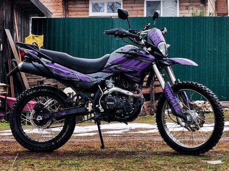 2014 Stels 250 Enduro, чёрный, 75000 рублей, вид 1