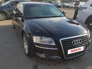 2008 Audi A8 II (D3) Рестайлинг 2, чёрный, 860000 рублей, вид 3