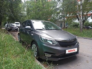 2016 Kia Rio III Рестайлинг, серый, 1100000 рублей, вид 3