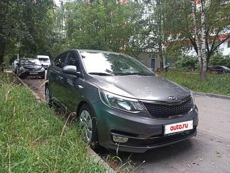 2016 Kia Rio III Рестайлинг, серый, 1080000 рублей, вид 2