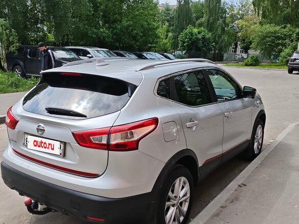2017 Nissan Qashqai II, серебристый, 1490000 рублей - вид 7