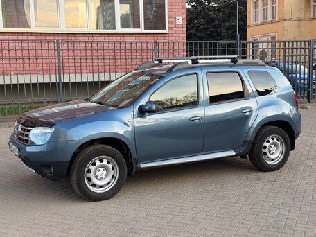 2014 Renault Duster I, синий, 875000 рублей, вид 2
