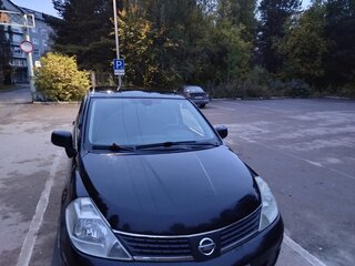 2007 Nissan Tiida I, чёрный, 450000 рублей, вид 2