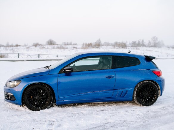2010 Volkswagen Scirocco III, синий, 1440000 рублей - вид 7