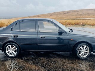 2009 Hyundai Accent ТагАЗ II, чёрный, 395000 рублей, вид 2