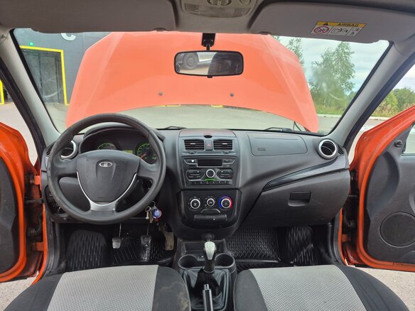 2016 Lada (ВАЗ) Kalina Cross II, оранжевый, 320000 рублей - вид 13