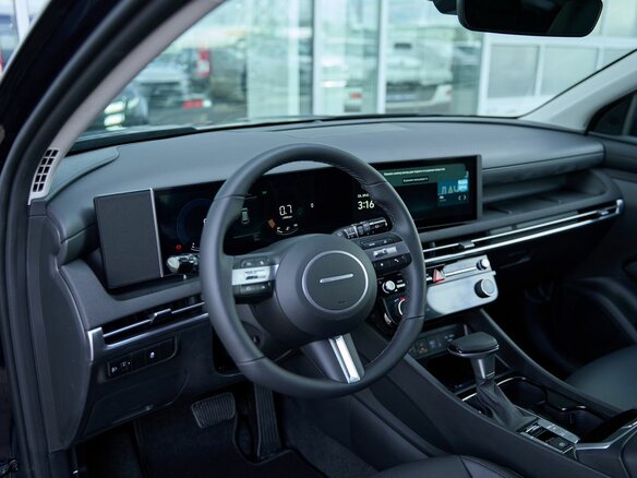 2026 Hyundai Tucson IV Рестайлинг, синий - вид 10
