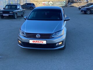 2019 Volkswagen Polo V Рестайлинг, серебристый, 1350000 рублей, вид 1