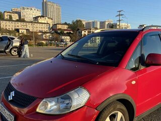2010 Suzuki SX4 I (Classic) Рестайлинг, красный, 750000 рублей, вид 4