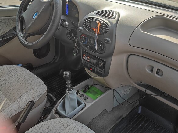 2008 Lada (ВАЗ) Kalina I, серый - вид 2