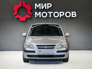 2004 Hyundai Getz I, серебристый, 399000 рублей, вид 2