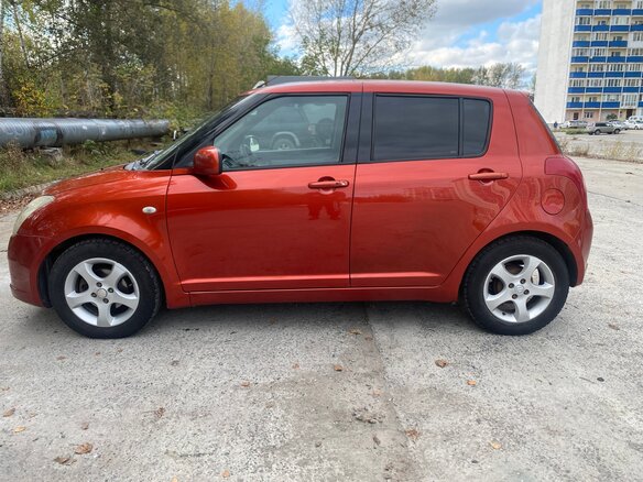 2007 Suzuki Swift AMT III, красный, 555000 рублей - вид 6