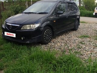 2003 Mazda Premacy I (CP), чёрный, 420000 рублей, вид 1