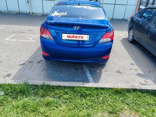 2012 Hyundai Solaris I, синий, 570000 рублей, вид 2