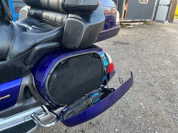 2002 Honda GL 1800 Gold Wing, синий, 850000 рублей - вид 12