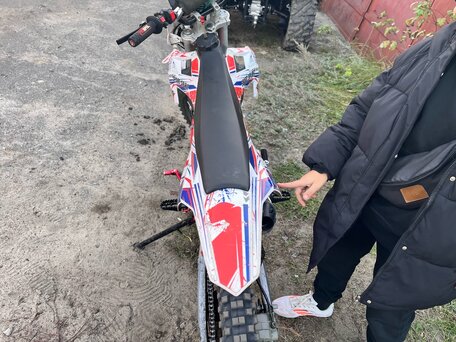 2024 Kayo Basic TT125, белый, 55000 рублей, вид 3