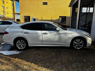 2009 Nissan Fuga II, белый, 1650000 рублей, вид 2