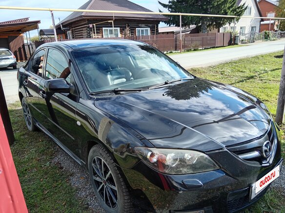 2008 Mazda 3 4-speed I (BK) Рестайлинг, чёрный, 650000 рублей - вид 6