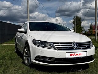 2014 Volkswagen Passat CC I Рестайлинг, белый, 999999 рублей, вид 1