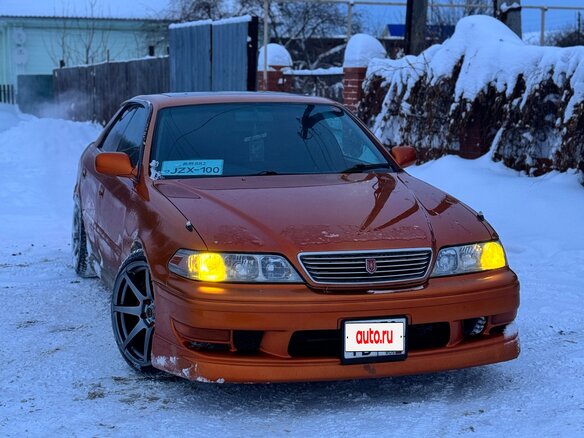 1999 Toyota Mark II VIII (X100), белый, 1100000 рублей - вид 3