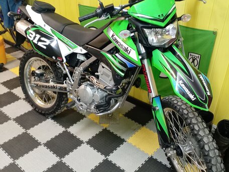 2013 Kawasaki KLX 250, зелёный, 410000 рублей, вид 5