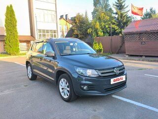 2014 Volkswagen Tiguan I Рестайлинг, серый, 1200000 рублей, вид 3