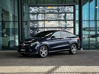 2017 Mercedes-Benz GLE Coupe 350 d I (C292), синий, 4570000 рублей, вид 3