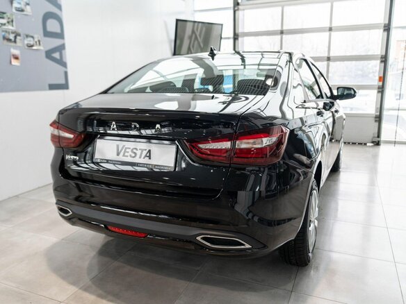 2026 Lada (ВАЗ) Vesta I Рестайлинг (NG), чёрный - вид 15
