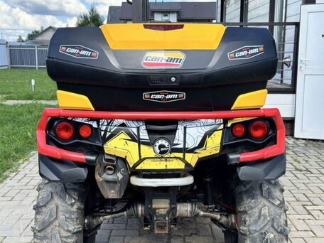 2012 BRP Can-Am Outlander 500, жёлтый, 670000 рублей, вид 4