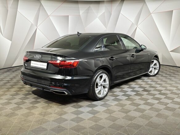 2020 Audi A4 35 TFSI V (B9) Рестайлинг, чёрный, 2675000 рублей - вид 1