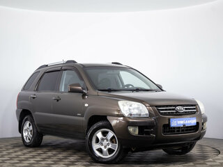 2007 Kia Sportage II, коричневый, 799000 рублей, вид 1