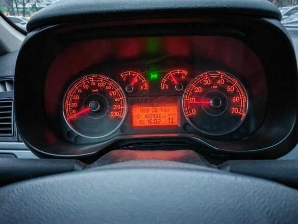 2008 Fiat Punto III Grande Punto, чёрный, 360000 рублей - вид 14