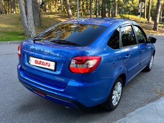 2020 Lada (ВАЗ) Granta I Рестайлинг, синий, 520000 рублей, вид 4