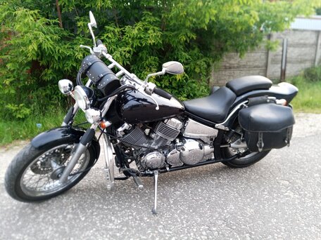 1996 Yamaha XVS400 Drag Star, чёрный, 300000 рублей, вид 4